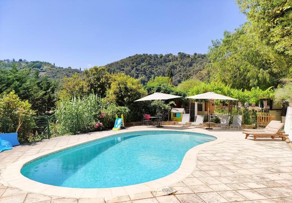 Un Brin De Paille Villa Cagnes-sur-Mer Dış mekan fotoğraf
