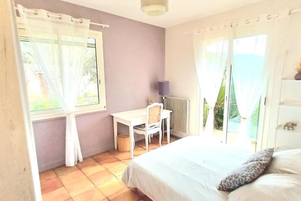 Un Brin De Paille Villa Cagnes-sur-Mer Oda fotoğraf