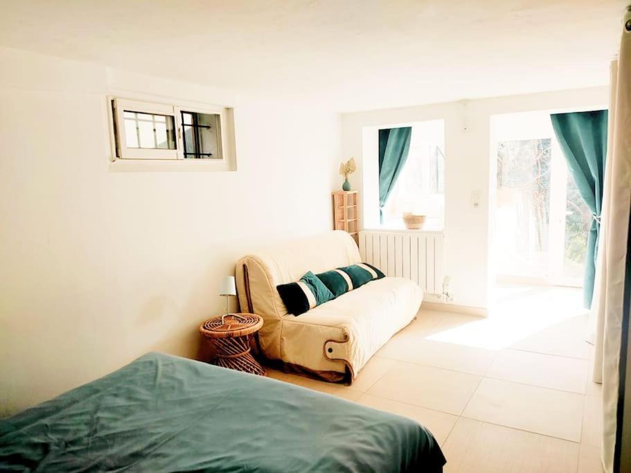 Un Brin De Paille Villa Cagnes-sur-Mer Oda fotoğraf