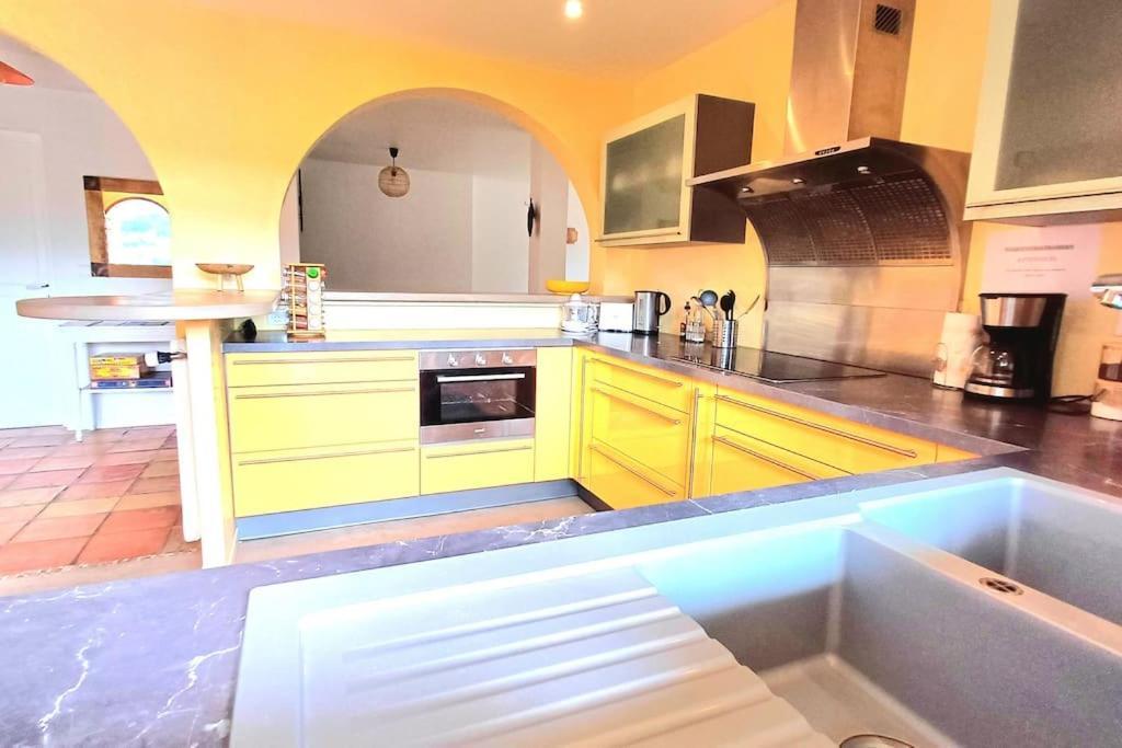 Un Brin De Paille Villa Cagnes-sur-Mer Oda fotoğraf