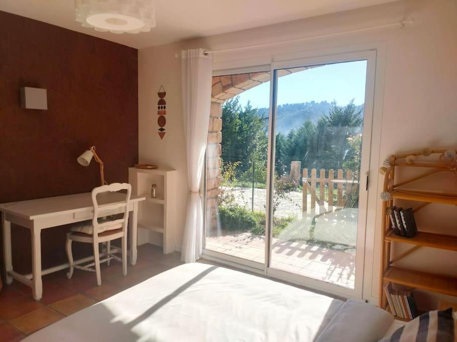 Un Brin De Paille Villa Cagnes-sur-Mer Oda fotoğraf
