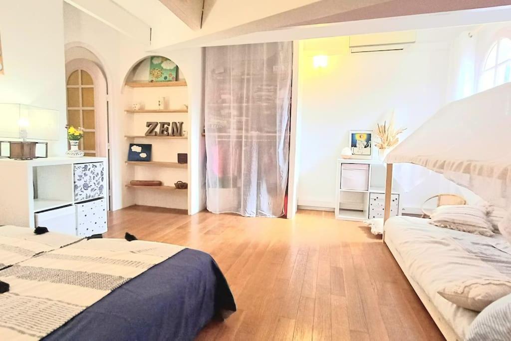 Un Brin De Paille Villa Cagnes-sur-Mer Oda fotoğraf