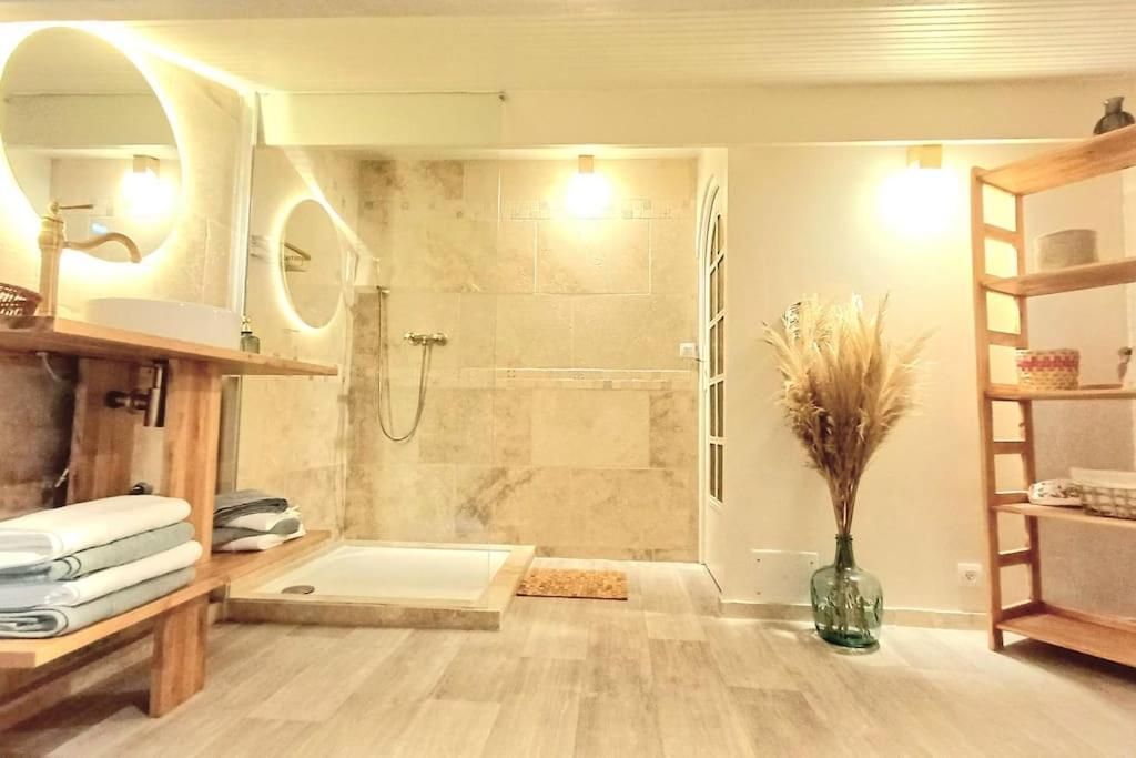 Un Brin De Paille Villa Cagnes-sur-Mer Oda fotoğraf
