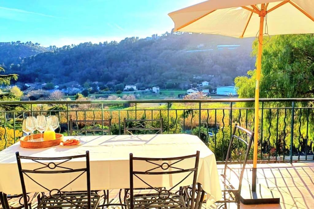 Un Brin De Paille Villa Cagnes-sur-Mer Oda fotoğraf