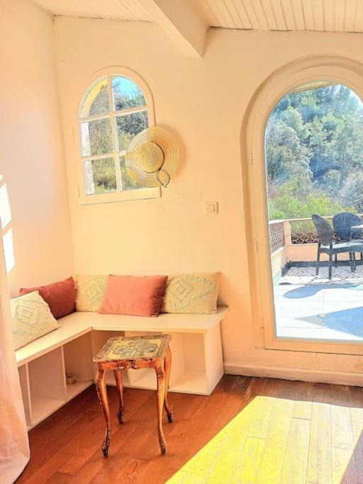 Un Brin De Paille Villa Cagnes-sur-Mer Oda fotoğraf